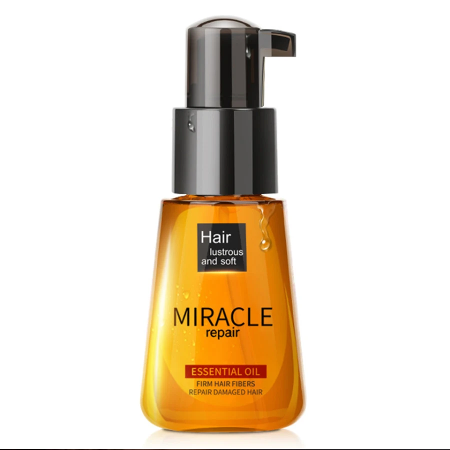 LAIKOU 70ml Hot Moroccan Pure Argan Oil Hair Essential Oil Increase the Gloss Repair Dry Hair Types hair Mask Keratin Mira