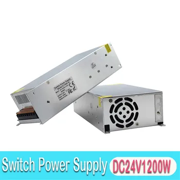 

1200W 24V 50A Switching Power Supply Unit AC to DC power Adapter 110v 220v Input to DC24V SMPS For CCTV Printer Lighting Stepper