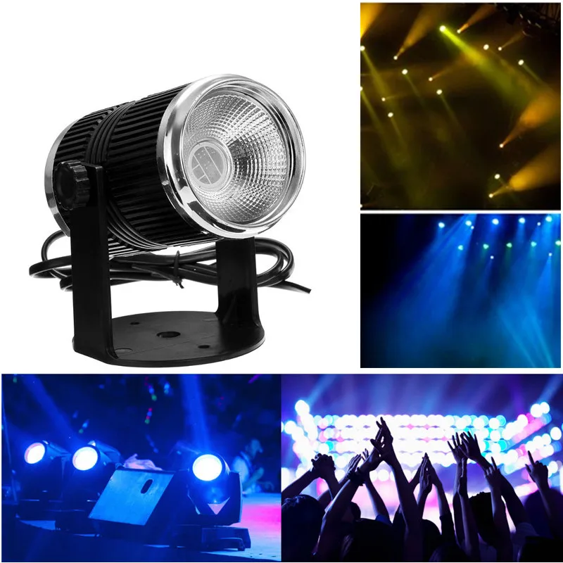 

5W Mini LED Lighting Effect AC85-265V US/EU Plug Type Automatic&Sound Control Modes for KTV Bar Club Background Spotlights