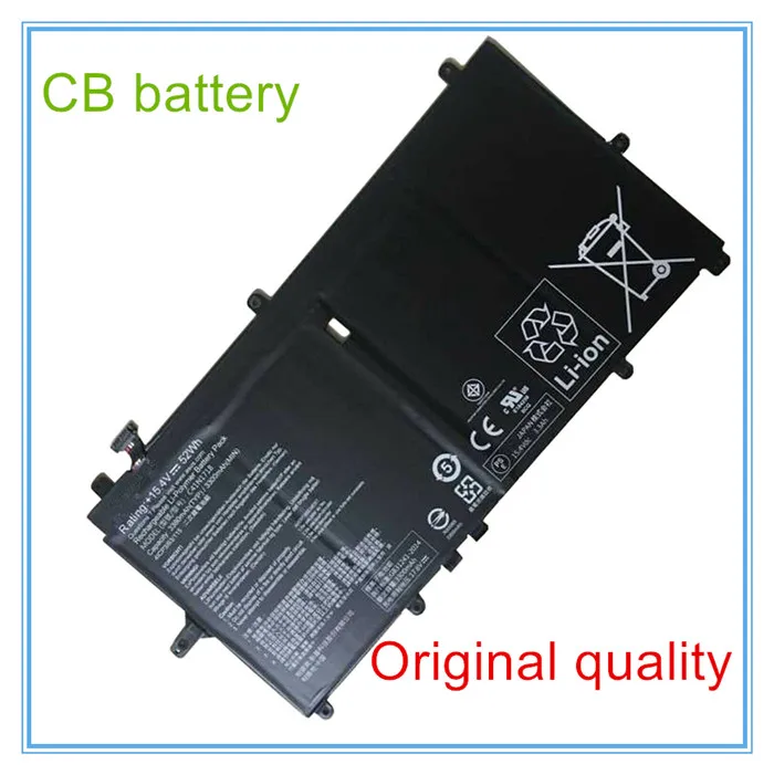 Original quality 52Wh C41N1718 Battery for TP370Q TP370QL Series Laptop