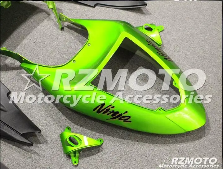 Мотоциклетный обтекатель abs комплект для ухода за кожей Kawasaki Ninja ZX6R 636 05 06 2005 2006 корпусные детали пресс-форм greenStore № 0049