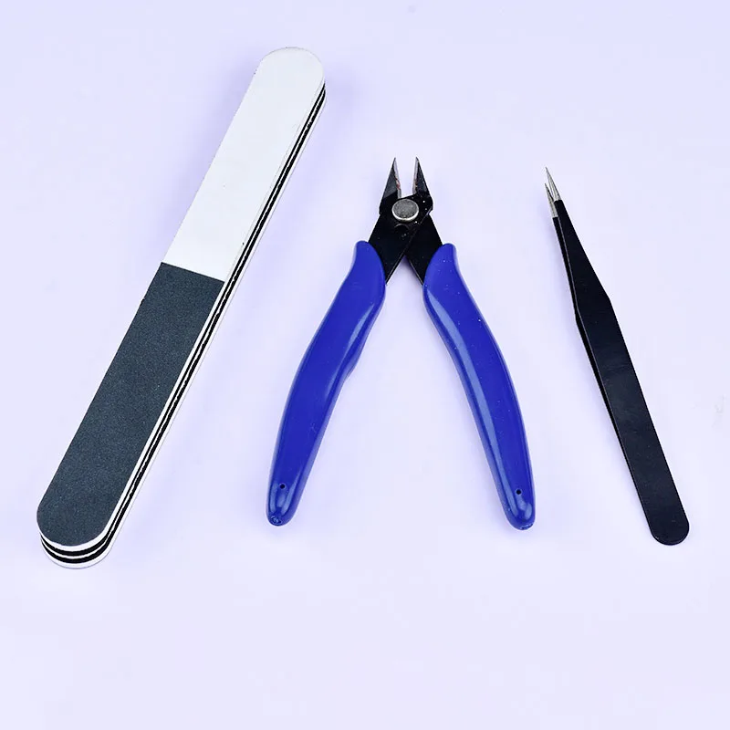 Military Modeling Tool kit Electric Drilling Machine Grinding Polishing Tool Cutting Knife Hobby Scissors Model Building