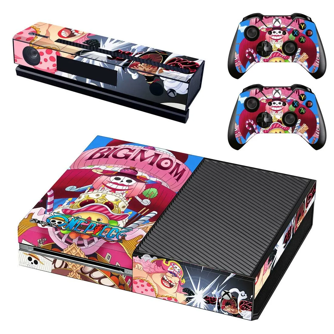 Для xbox one стикер s one piece виниловые наклейки для кожи Стикеры Adesivo для xbox one консоль Kinect два контроллера шкуры