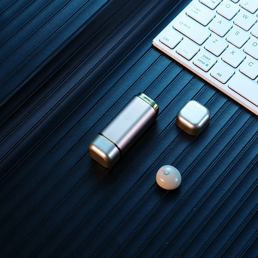 Lipstick Mini Mono Mono Headset Bluetooth 4 2 Wireless With Charge Warehouse Headset