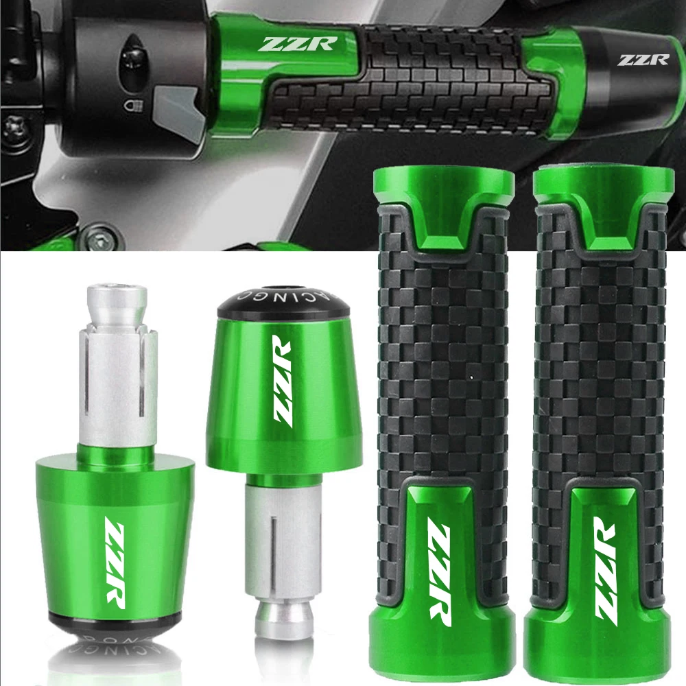 

ZZR 600 1400 1200 Balanced Plug Slider Motorcycle Hand Grips Handlebar Handles Grip End Plug For KAWASAKI ZZR1400 ZZR1200 ZZR600