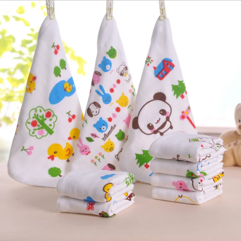 

Infants Multi-Purpose Bibs Bamboo Fabric Baby Gauze Kerchief duo yong jin Baby Towel