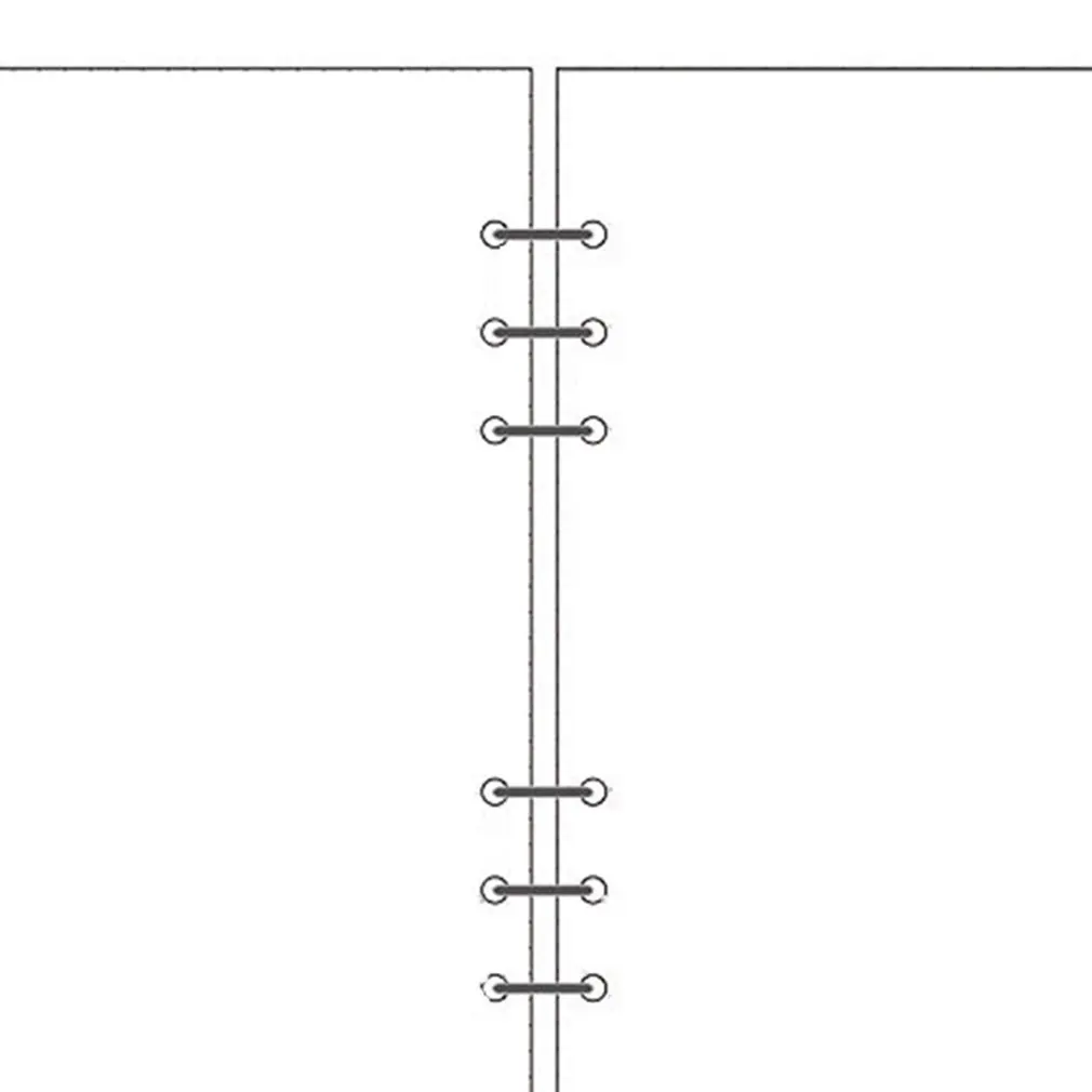 6-Hole, вкладыши с листьями, бумажные блокноты, заправки внутри блокнота, Core A5/A6/A7