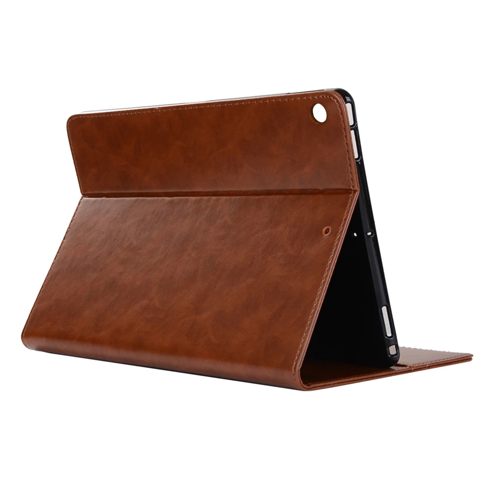 Business Leather Flip Cover For iPad 10.2 inch iPad 7th Generation A2197 A2200 A2198 Auto Sleep Wake Case With Card Solt