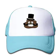 HNYL сетчатая Кепка Mr. Poop Trucker головные уборы Бейсболки регулируемые для малышей
