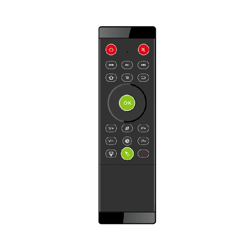 OPQ-Handheld TZ16 Air Mouse 2 4 GHz беспроводной двухсторонний обучающий датчик Gyro Touchpad