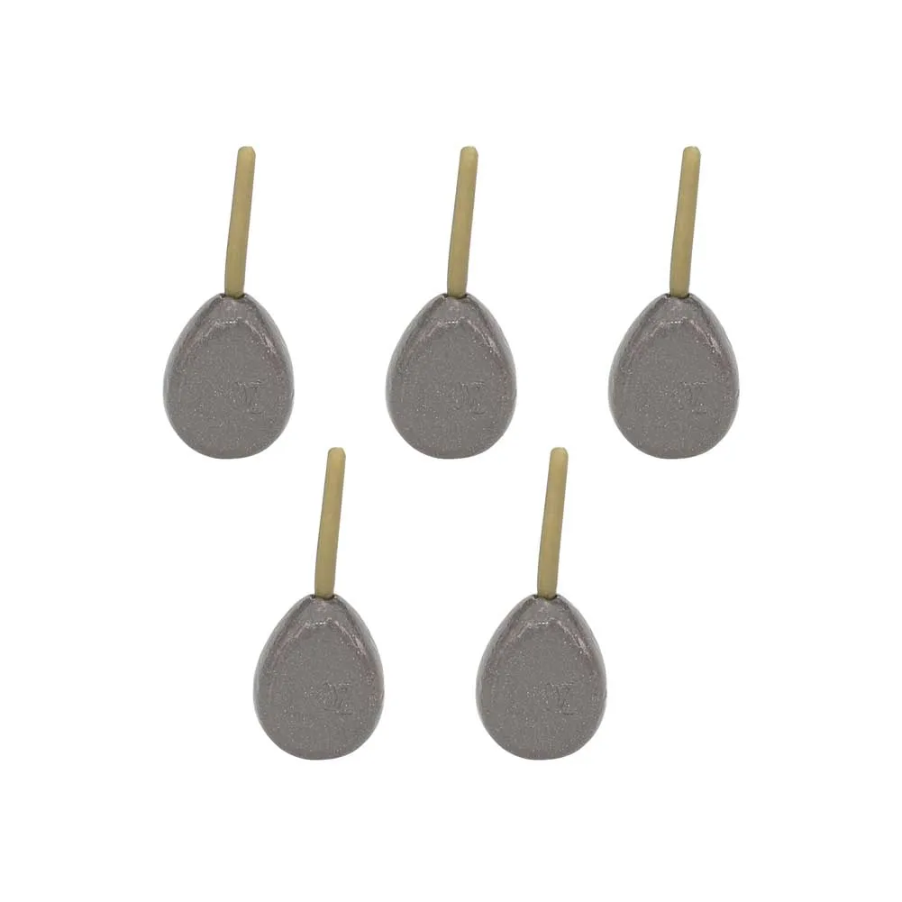 

42g 56g 70g 84g Outdoor Strong Swivels Accessories Tool Carp Solid Fishing Sinker Assorted Weights Water Drop Tackle Lead