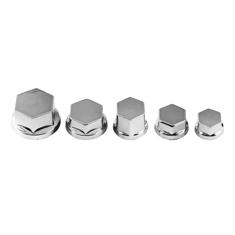 30pcs/Set Motorcycle modification parts Accessories Head screw cover Nut Cap Cover Decorative Parts For Yamaha Kawasaki Honda