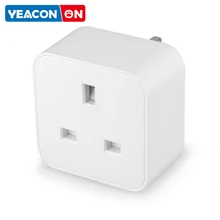 UK plug Tuya Smart Plug Voice Conctol APP WiFi Пульт дистанционного управления Функция синхронизации умная жизнь Amazon Alexa Google Assistant