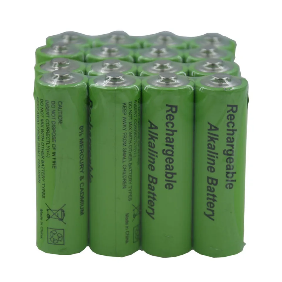 High Energy Efficiency and Low Self-Discharge 1.5V LR6 AA Rechargeable  Alkaline Battery for Toy Camera Shavermice