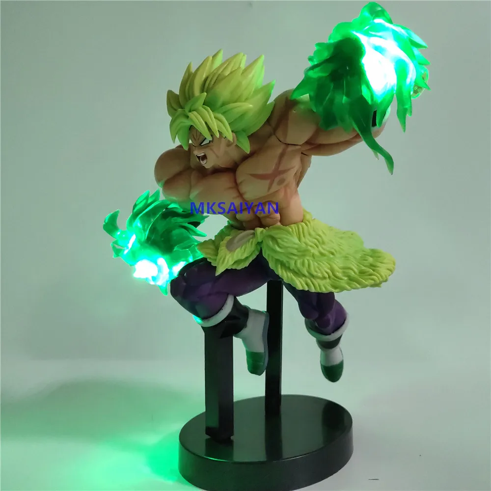 Broly Dragon Ball Z Broli Аниме фигурки экшн DBZ Супер Broly светодиодный ночной Светильник фигурка эффект силы Esferas Del коллекционная игрушка