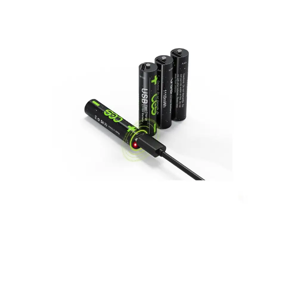 USB Аккумуляторный глюкометр AAA1.5v с литиевой батареей беспроводная мышь пульт