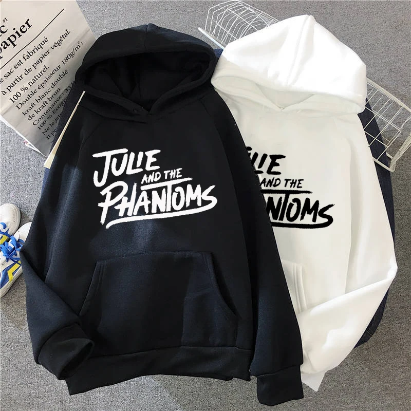Худи Julie and The Phantoms Женская кавайная толстовка с графическим рисунком в стиле
