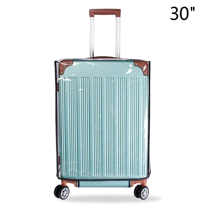1PCS Luggage Case Suitcase Protective Cover Apply To 20''-30'' Suitcase Travel Accessories PVC Transparent Luggage Dust Cover