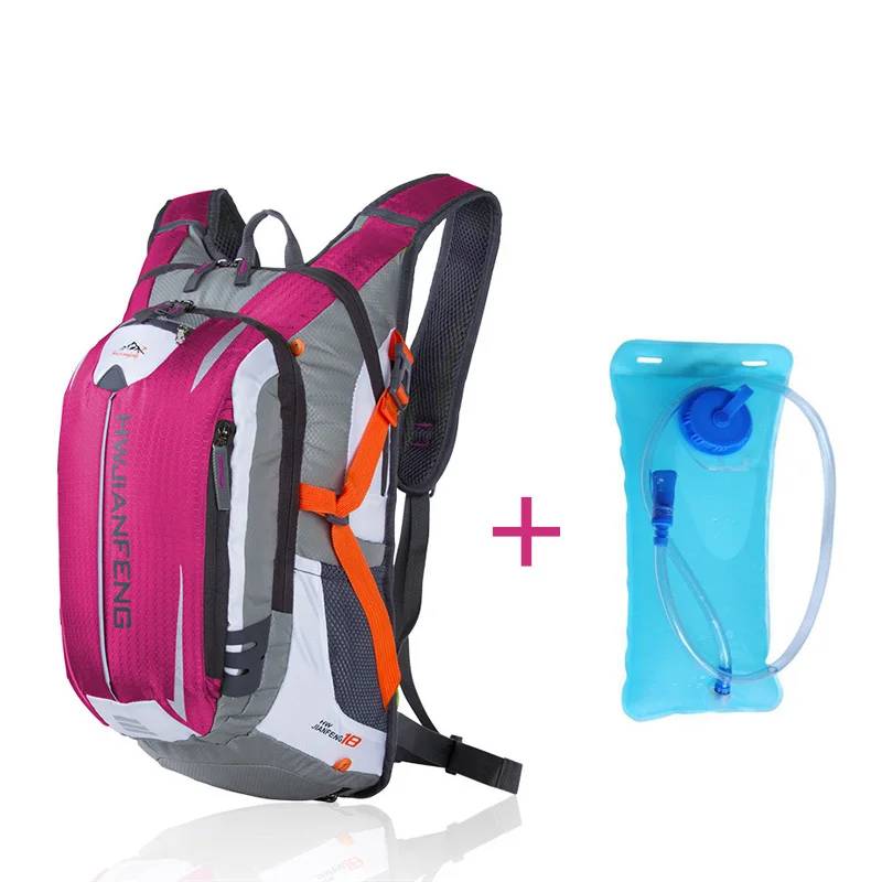 20L велосипедная сумка MTB Спорт на открытом воздухе enquipment Альпинизм Туризм Путешествия Велоспорт рюкзак Водонепроницаемый для езды на велосипеде Водные сумки - Цвет: Rose Red water bag