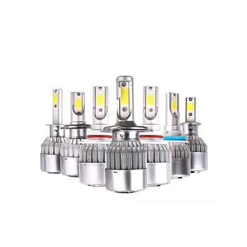 

2x H7 LED H11 H4 Light H1 H3 H8 HB1 HB3 HB4 HB5 36W Car Headlight Bulbs Supper Bright C6 LED Light for Car Repair Parts