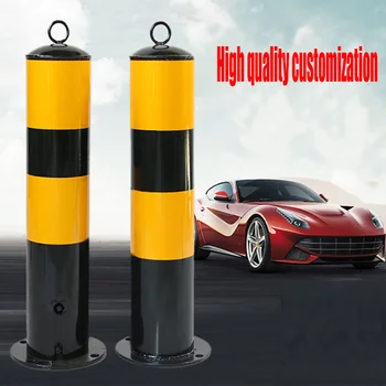

Steel pipe warning column parking lot fixed isolation pile parking lock column roadblock collision column road warning column