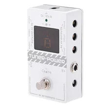 Caline Cp-09 2-в-1 тюнер и Питание байпасс для Dc 9V педаль эффектов для электрогитары восемь изолированные выходы Multifuncti