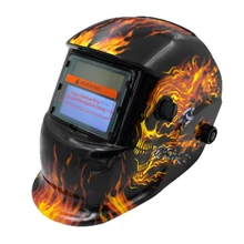 

Welding Helmet Solar Powered Auto Darkening Hood with Adjustable Shade Range 4/9-13 for Arc Welder Mask