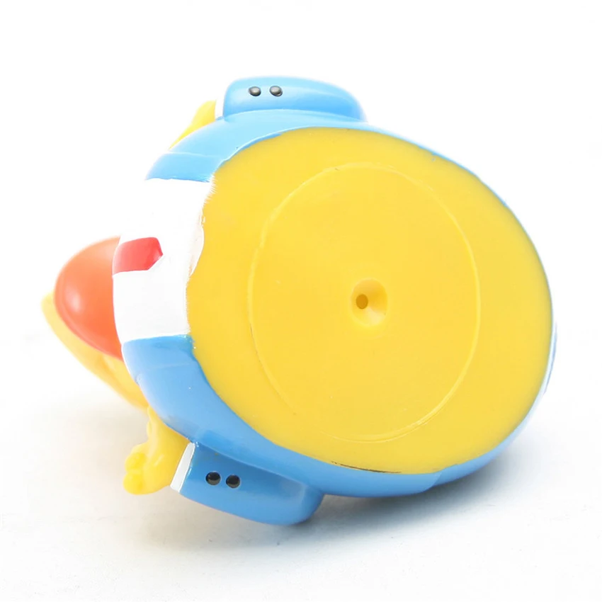 75 шт./лот Bathtoys душ вода плавающая скрипучие синие резиновые утки детские водяные
