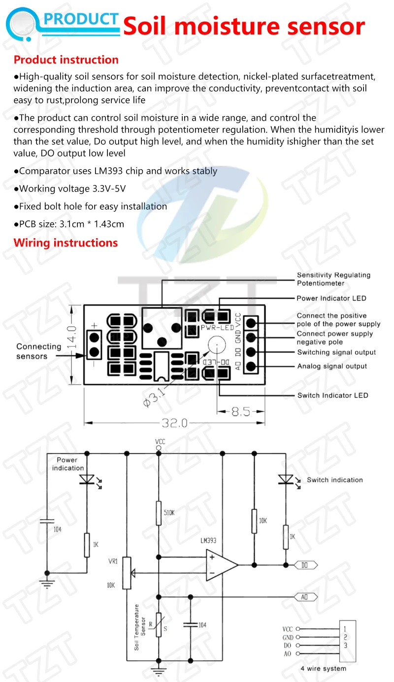 TZT Raspberry pi 2 3 die sensor modul paket HC-SR04 501 DHT11 DS3231 KY-008 Sound Regen Boden sensor für arduino kit – Detail 8