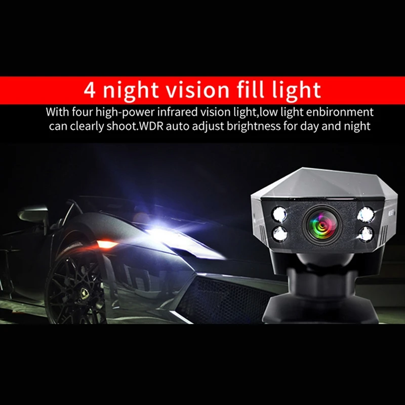 Автомобильный видеорегистратор ручной Full Hd 1080P 30Fps Dash camera 170 градусов широкоугольный видеорегистратор 2,0 дюймов экран с сенсором Dash Cam 5 миллионов P