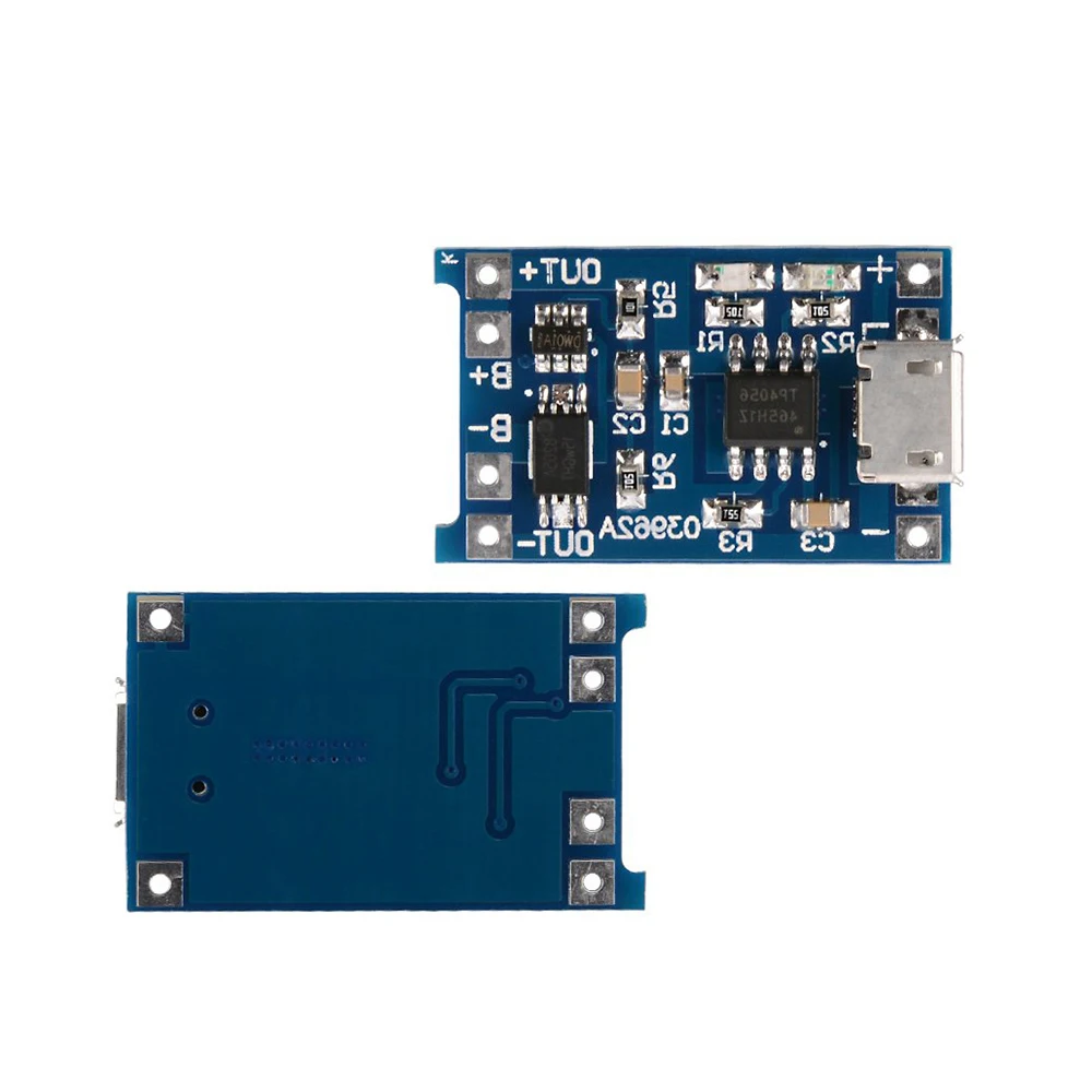 5 шт. тип-c/Micro USB 5 В TP4056 18650 1A литий-ионный модуль зарядного устройства литиевой батареи с защитой двойные функции