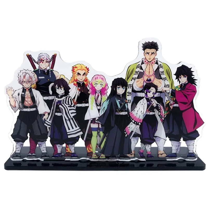 

Anime Demon Slayer Hashira Giyuu Shinob Kimetsu no Yaiba Acrylic Standing Figure Model Desk Decoration Model Plate Holder