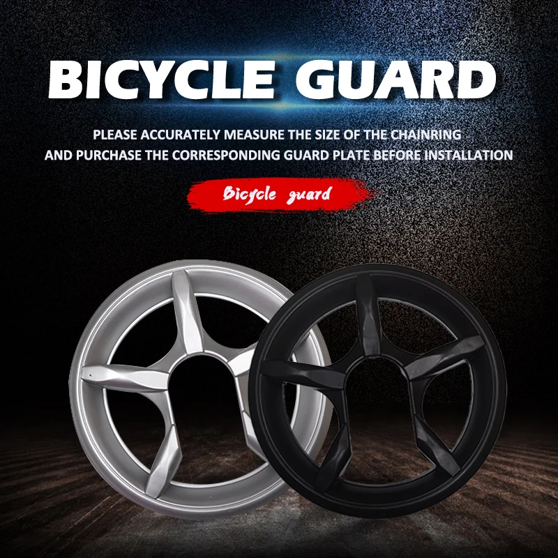 

MTB BicycleChainring Guard Crankset Protection Cover Mountain Bike Protector Guard Crank Bicycle Accessories Crank Guard