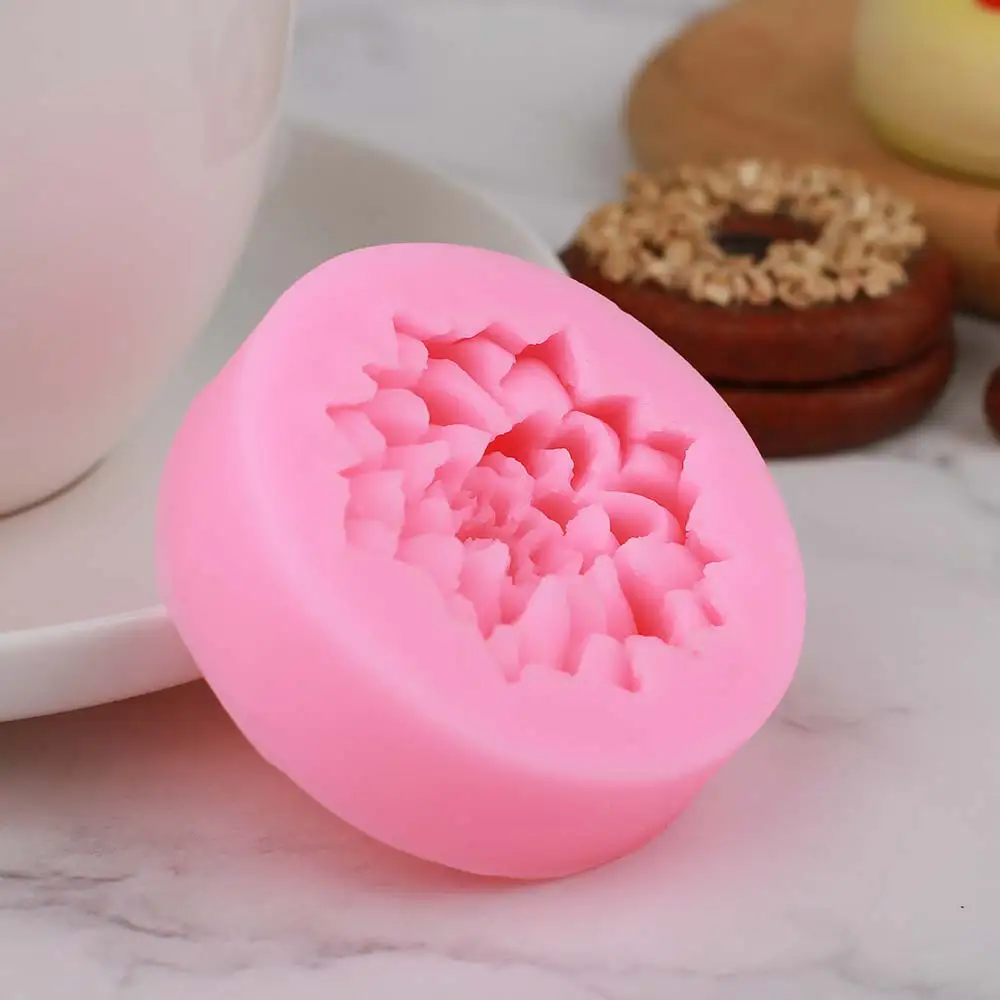 Silicone Mould Lotus Mold Cake Decorations Sugarsoft Fondant Randomly