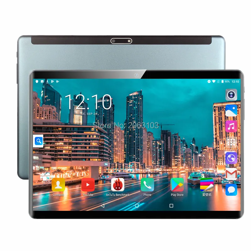 2020 64G MID Global Bluetooth Wifi phablet Android 9 0 10 1 дюймов планшет Восьмиядерный 6 ГБ ОЗУ 64 Гб ПЗУ