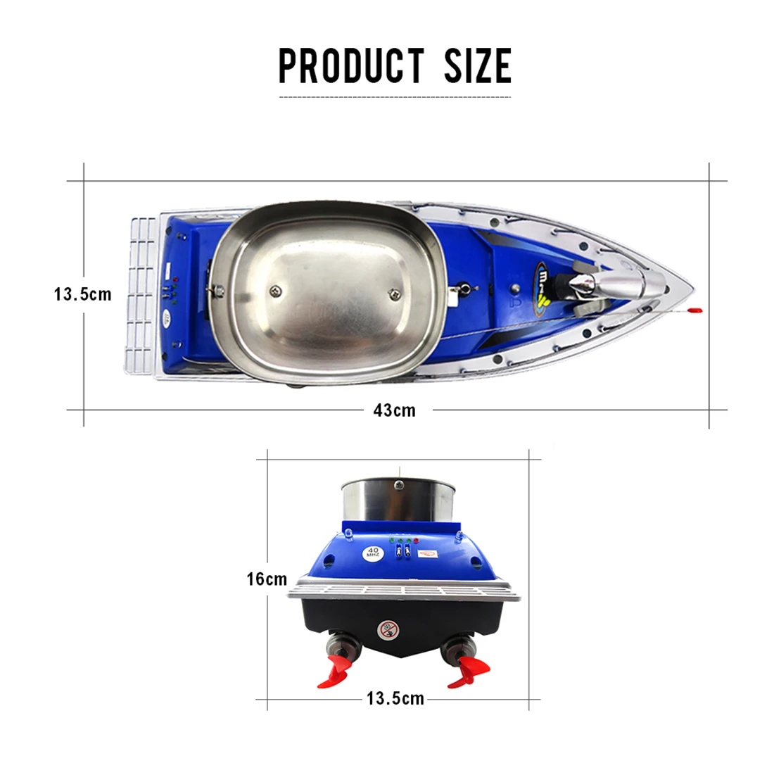 Flytec 2011-3 RC лодка Интеллектуальная Беспроводная электрическая рыболовная приманка с дистанционным управлением лодка рыбный корабль прожектор игрушка Подарки для детей