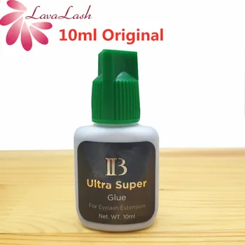 

10ml/bottle Korea IB Ultra super Glue Fast drying eyelash extensions glue Black False eyelashes glue Beauty Makeup Tools