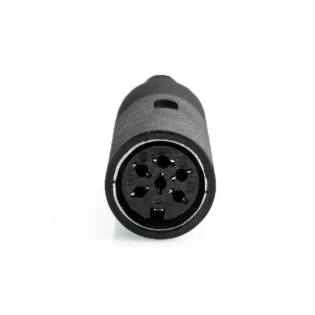 3 pcs/lot 3/4/5/6/7/8 Pin JR3970 DIN S-Type Male And Female Power Plug Connectors Cold Pressure Jack Solderless Plastic Keyboard 6 PinFemale