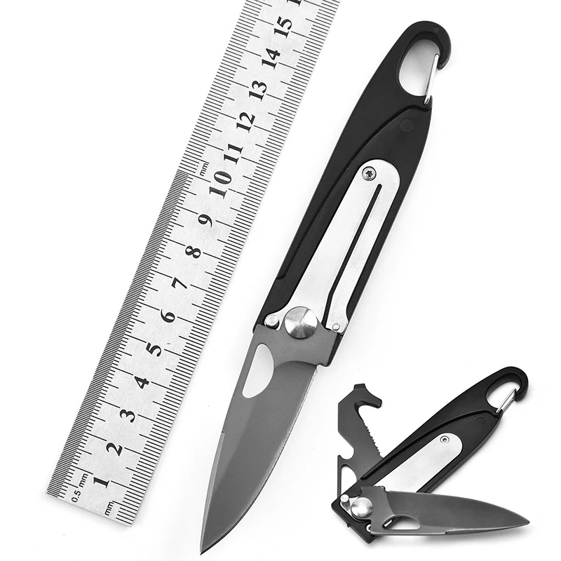 

Multi Functional Tool Pocket EDC Folding Camping Knife Screwdriver Belt Cutting Bottle Opener
