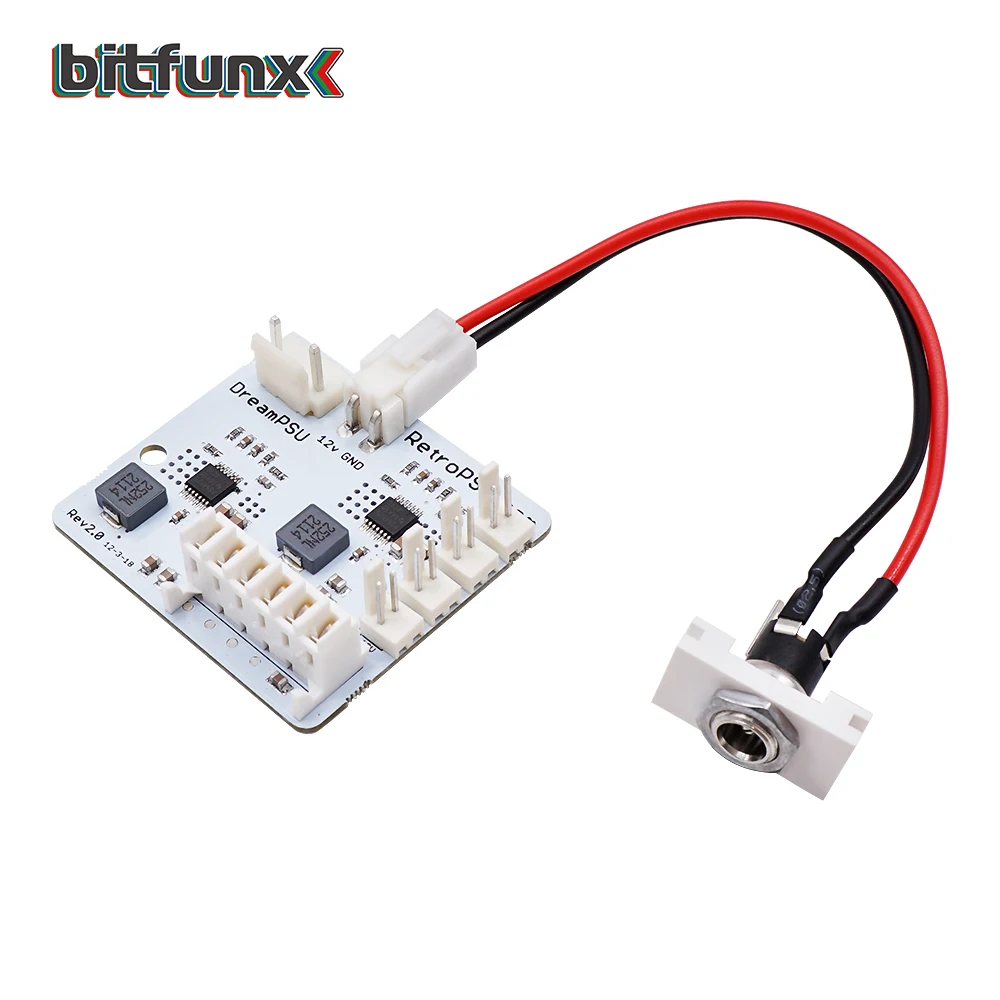 Bitfunx-fonte de Alimentação para Sega Substituição para Console Dreamcast Original 12v dc - Image 3