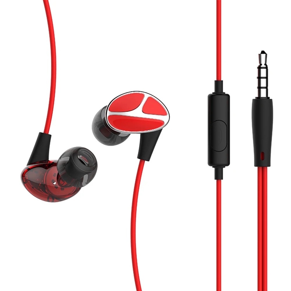 

3.5MM IPX4 Waterproof S9 Wired Earphone In-Ear Headset HiFi Music Earbuds Gaming Ear Pieces With Mic For Smart Phone