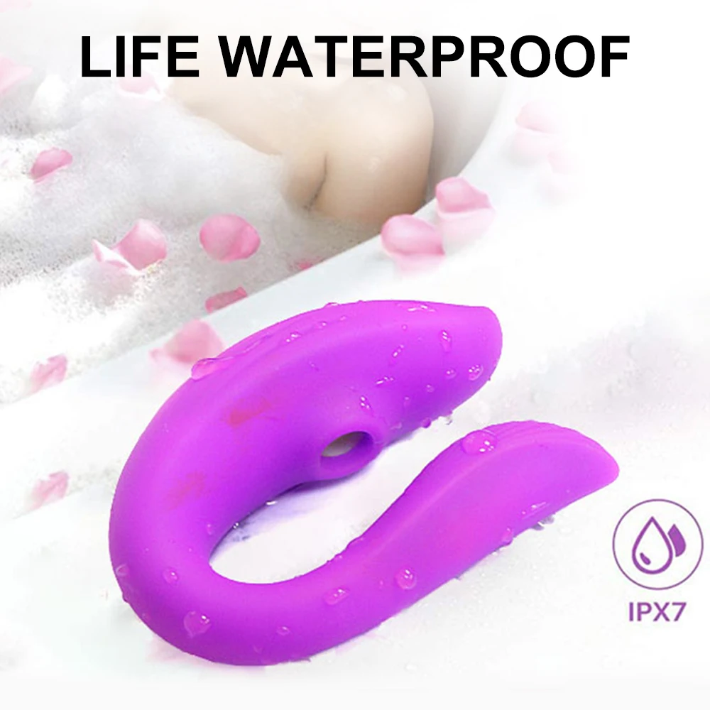 Clitoral Oral Sucker And G-spot Vibrator With Wireless Control_voghion.com