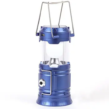 

Rechargeable Camping Light 6 LEDs Solar Camping Lantern Tent Lights for Outdoor Practical Flashlights