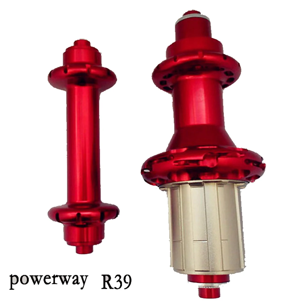 Powerway R39 Straight Pull Carbon Road Bike Hubs Front&rear 20/24h