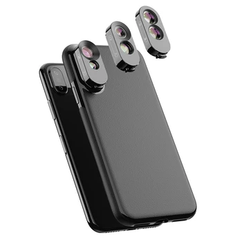 

1 Set of Cell Phone Lens Metal Professional Wide Angle Universal Cell Phone Lens for Phone