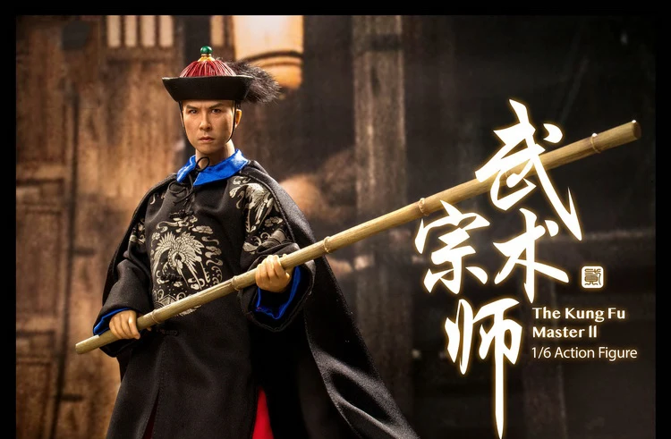 

ACE TOYZ (AT-008) 1/6 Scale The Kung Fu Master 2 Donnie Yen Full Set Doll Model With Box for Fans Gifts