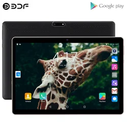 Tablette Pc de 10.1 pouces, Android 9.0, 2 go de RAM, Google Market, 3G, appel téléphonique, double SIM, WiFi, GPS, Bluetooth, IPS, 1280x800, nouveauté 