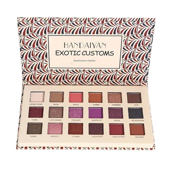 

18 Colors Eyeshadow Palette Beauty Makeup Matte Shimmer Eye Shadow Cosmetics Makeup Accessories