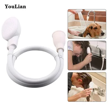 

Pet Dog Cat Shower Head Bathroom Multi-function Tap Spray Heads Toilet Bath Sprayers Drains Strainer Water Shampoo baths Tool
