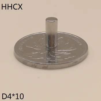 

100pcs/lot disk Magnet 4*10 N35 magnet 4x10 magnets 4 x 10 for speaker